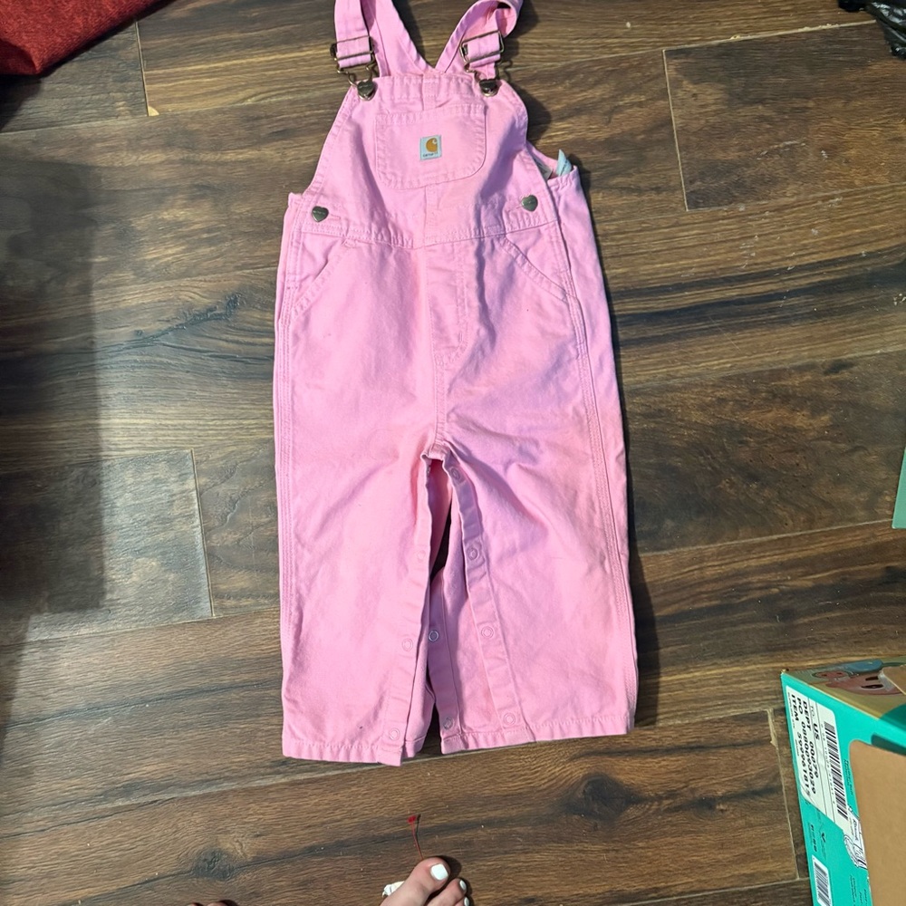 Carter's Kids Pink Overalls